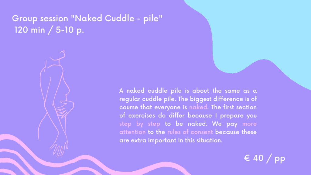 Naked cuddle pile